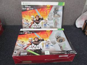 lot 112 image: 2 Disney Infinity Xbox 360 Star War...