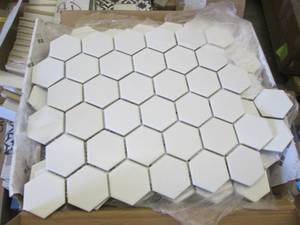 lot 125 image: 2 Cases of 10 sheets Decorative Til...
