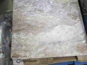 lot 127 image: 3 Cases Congoleum Tile...
