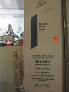 lot 204 image: Jeld-Wen 36 in. x 96 in. Birkdale P...