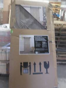 lot 207 image: TRUporte 36 in. x 84 in. Taupe MDF ...