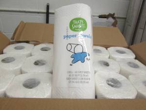 lot 209 image: Case of 30 rolls - 60 2 ply Sheets ...