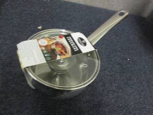 lot 224 image: 1 Qt. Sauce Pan with Glass Cover by...