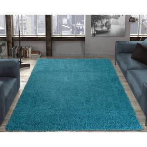 lot 301 image: Ottomanson Contemporary Solid Blue ...