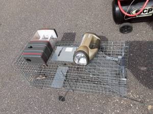 lot 34 image: 2-Lanterns & Live Trap