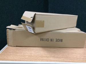 lot 16 image: Lot of 3 New In Open Box&nbspC4150SS Small Pull-Type Water Cup Dispenser, Stainless Steel With Flip Cap