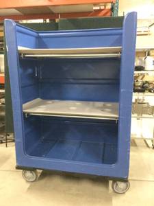 lot 22 image: MSRP $1200&nbspDura-Cast Linen Master Exchange Truck Cart - Transfer Linens Quickly In This Cart  Built WDurability & Longevity In Mind - Many Other Uses For This&nbsptruck as it will continue to perform foryears in toughest of conditions