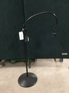 lot 36 image: MSRP $400 DAZOR Flexible Arm Halogen Pedestal Floor Stand Medical Dental Salon Concentrated Beam Task Light - Great Working Conditon