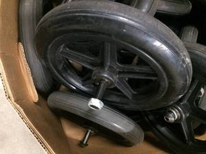 lot 60 image: Lot Of Wheelchair Wheels