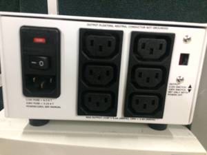 lot 58 image: Lot Of 3 Miscellaneous Power Conditioner  Isolation Transformer - Tested Working 