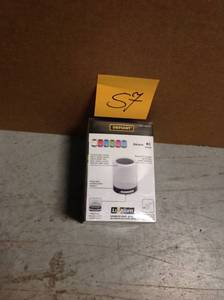 lot 57 image: Defiant Rechargeable LED Touch Light with Bluetooth Speaker &nbspin good condition