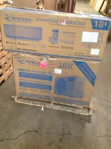 lot 101 image: MRCOOL Advantage 18,000 BTU Mini Split wHeat Pump in good conditions