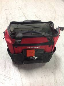 Husky 14 in. Rolling Tool Tote Bag  USED&nbsp&nbspin good condition