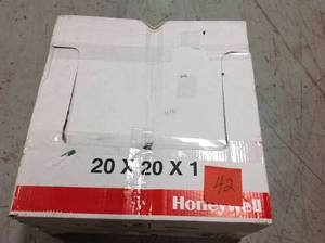 Honeywell 20 in. x 20 in. Superior Allergen Pleated Air Filter (Case of 12) not used