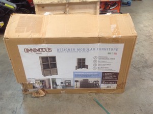 Tontarelli Omnimodus Armadio 1 Modulo Chiuso 2 Scaffali, Weng, 79x47x125 cm in good conditions