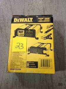 lot 23 image: DEWALT 1000-Watt Power Inverter in good conditions