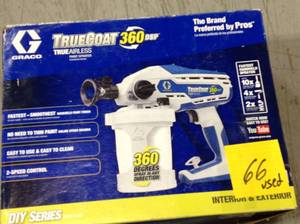 lot 66 image: TrueCoat 360 DSP Airless Paint Sprayer  USED in working coinditions