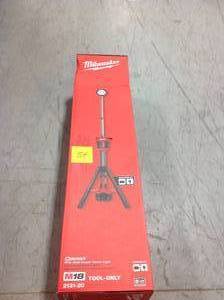 lot 84 image: Milwaukee M18 18-Volt Lithium-Ion Cordless Rocket Dual Power Tower Light (Tool-Only) in good conditions