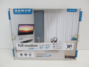 lot 150 image: SANUS Brand New Full-Motion TV Wall Mount
