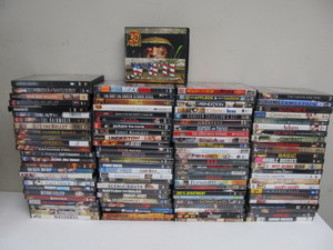 lot 187 image: Lot of 100 DVDs 