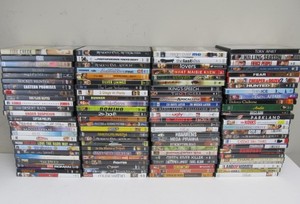 lot 188 image: Lot of 100 DVDs 