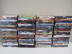 lot 189 image: Lot of 100 DVDs 