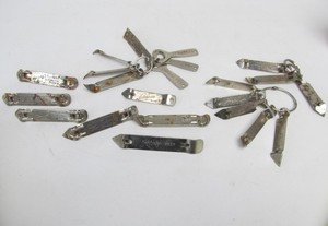 lot 196 image: Lot of Vintage Advertising Beer & Soda Openers