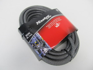 lot 34 image: Brand New MASTER LOCK Braided Steel Security Cable