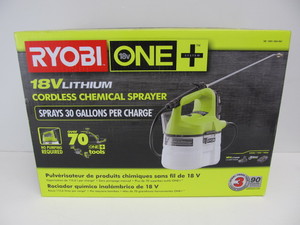 lot 35 image: Brand New RYOBI One Cordless Chemical Sprayer
