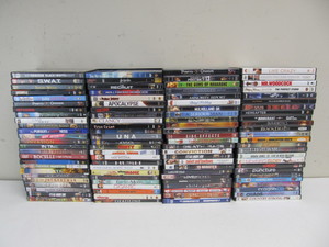 lot 225 image: Lot of 100 DVDs
