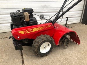 lot 236 image: Excellent Working RALLY 5hp Tiller