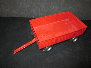 lot 157 image: Case Tractor Wagon Attachement 9B...