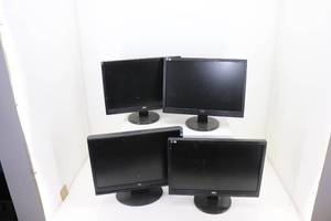 lot 34 image: Lot of (4) AOC Monitors