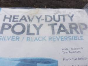 lot 61 image: Unused Poly Tarp