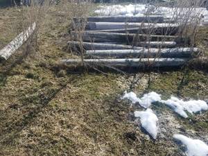 lot 94 image: Railroad Ties & Fence Posts