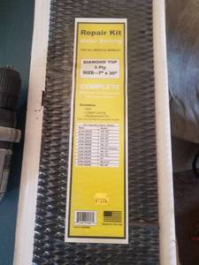 lot 100 image: Baler Belting Repair Kit & Ingerson Rand Air Drill