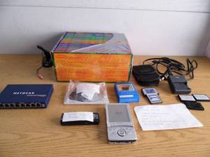 lot 4 image: CD Cases - Cvoice Recorder - Batteries