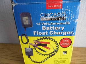 lot 7 image: Chicago Battery Float Charger