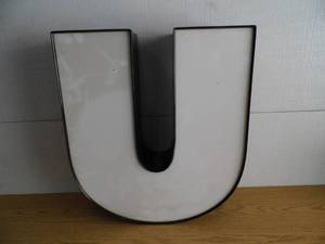 lot 58 image: LED Letter U
