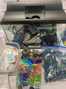 Fish Aquarium with Lots of Extras