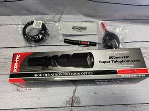 New 500mm Super Telephoto Lens with Accessories