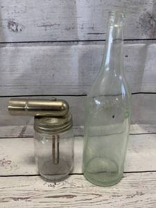 Vintage Vacuum Sprayer & 1926  Drewry Sons Bottle