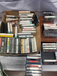 Large Lot of Cassette Tapes (mostly 80s rock)
