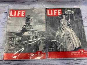 Lot of 2 Original Life Magazines from 1944