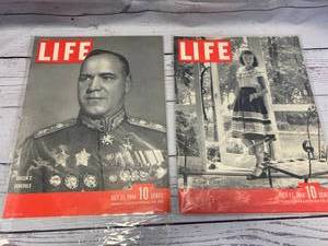 Lot of 2 Original Life Magazines from 1944