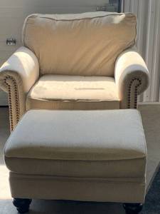 Beautiful Chair & Ottoman $328 retail