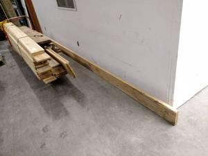 lot 37 image: Asstd Lumber Includes 2x8x20 Ceda...