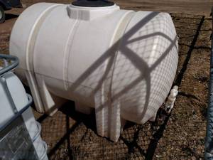 lot 61 image: Ace Roto-Mold 535 Gallon Poly Tank ...