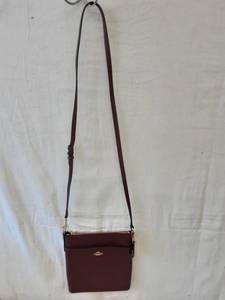 lot 17 image: Coach Burgundy Cross Body