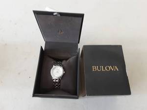 lot 55 image: Bulova Watch (New With Tags & Box)